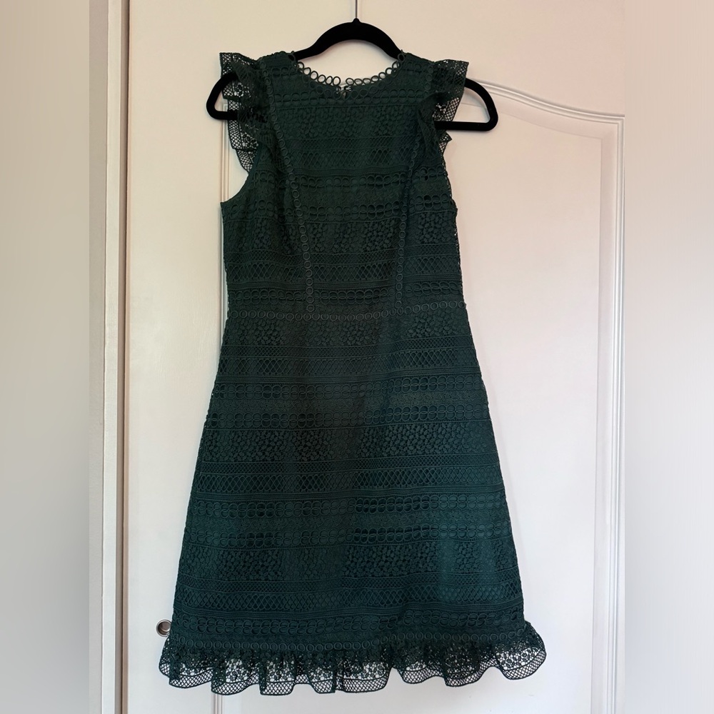 J. Crew Green A-Line Sleeveless Dress, size 2